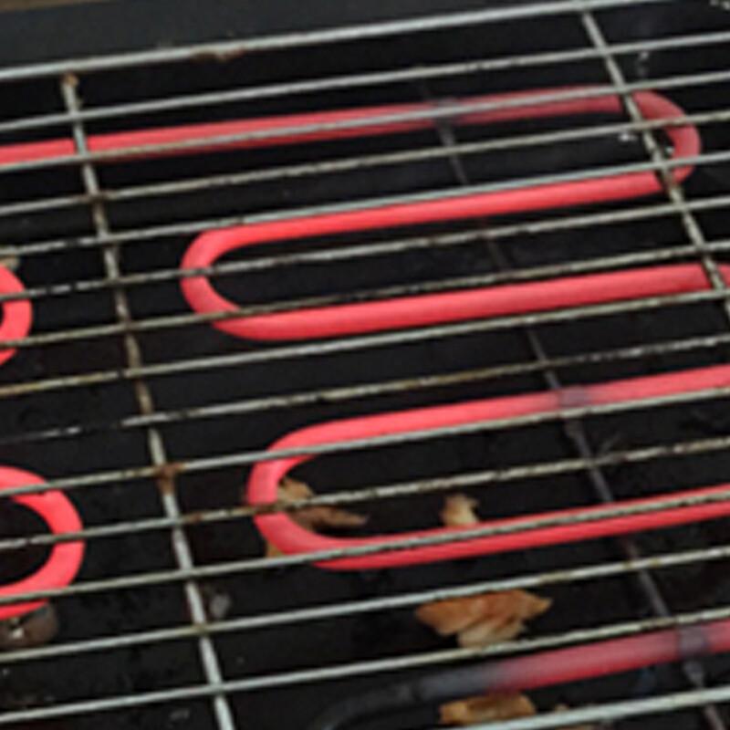 多功能烤肉机电烤炉家用电烧烤炉无烟烤串机烧烤架商用 蓝色