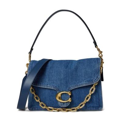 COACH时尚链条单肩包 女士斜挎包 多功能可调肩带设计