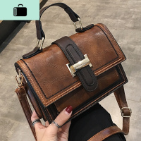 上新小包包女2020新款潮韩版百搭斜挎单肩时尚手提质感复古小方包NEW LAKE女手包