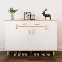 北欧鞋柜简约现代厅柜简易经济型省空间家用小阳台收纳鞋架