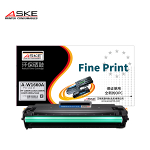 ASKE PRINTER CONSUMABLES激光打印机黑色硒鼓A-W1660A