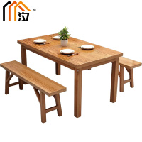 汐餐桌椅1.4米桌+2凳套