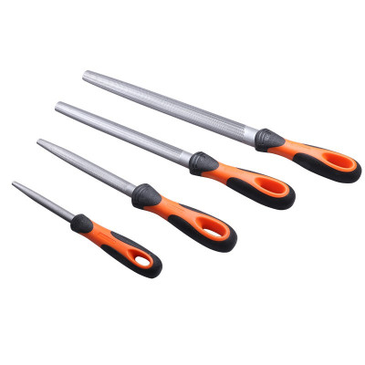 百固进口钳工半圆锉刀鱼牌小型金属打磨工具高硬度钢锉搓刀手动矬子 6寸中齿1-210-06-2-2