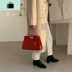 红色结婚包包新娘包用2020新款潮百搭手提包女大容量气质女神大气NEW LAKE 红色当天发出 红色现货当天发出