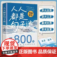 人人都是句子迷正版书籍经典金句精选800句清醒通透的聚宝盆一句话点亮人生一句顶一万句带你走出心灵的迷茫困惑人生启迪哲理励