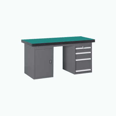 臻远 ZY5073019 重型工作台 四抽一门 2100*750*800mm