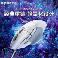 罗技(Logitech)G502 X 有线游戏鼠标-白色