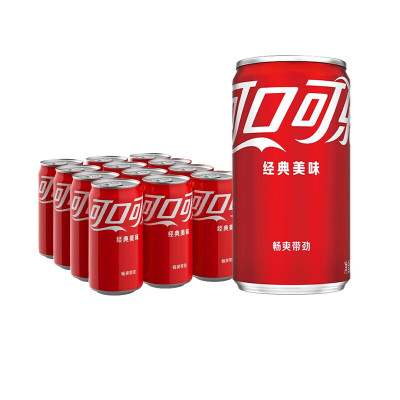 可口可乐含糖可乐200ml*12罐