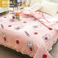 棉空调被夏凉被单人棉夏被儿童被夏季薄被子夏天双人春秋被芯 三维工匠