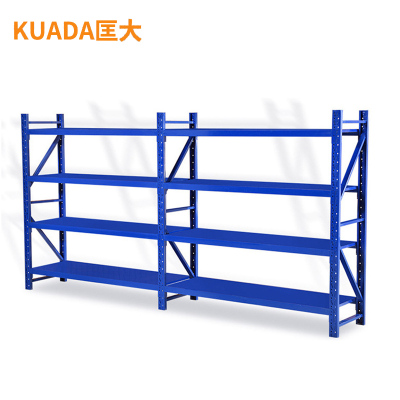 匡大 货架多层仓储货架钢制置物架四层钢架 KDT345