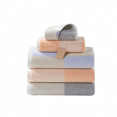 绵族世家(mianzushijia) JQ3003F 34*74cm 結玉棋盘格毛巾 (单位:条)