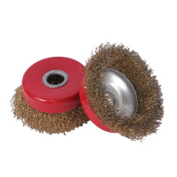 铁洋 钢丝轮 碗型钢丝轮 180型红碗(内孔孔径22mm) 个