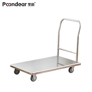 烹巅Poondear 不锈钢平板推车 201 1.2mm厚