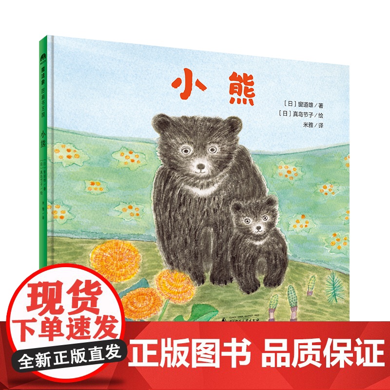 魔法象图画书王国小熊 精装硬壳绘本窗道雄/著启蒙认知 儿童绘本故事亲子阅读儿童阅读书籍幼儿园0-3岁儿童 广西师范大学出