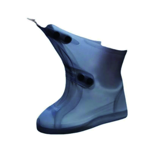 卡娅伦KYLYX11 42码 按扣款中筒硅胶鞋套雨鞋(计价单位:双)黑色