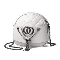 斯妮拉 青年韩版时尚小包包女2023新款潮女包韩版清新菱格链条小香风时尚单肩斜挎小包一件