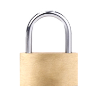 中电鼎润 ZDGS-3018 30mm 黄铜挂锁 (计价单位:个)黄色