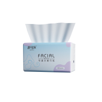 舒可乐 抽取式纸面巾360张每包原生木浆抽纸纸巾实惠装餐巾纸家庭装纸抽卫生纸家用母婴可用 1包装