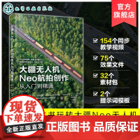 大疆无人机Neo航拍创作从入门到精通 从零基础到航拍大师 一本书玩转大疆Neo无人机 飞行安全与基础操作拍摄技巧 航拍爱