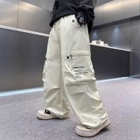 男童工装裤2026新款裤子春秋款中大儿童炸街春装休闲裤春季宽松潮