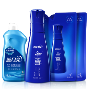 蓝月亮 至尊浓缩洗衣液 4件套:660g瓶+600g×2+500g 素雅兰香 快洗洗衣液