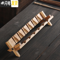 三维工匠陶瓷复古青花斗笠功夫茶杯带杯架羊脂玉瓷茶碗盏品茗主人单杯6只 小号搭配6个留言备注款式带杯架