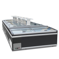 喜莱盛 冰柜 100048441683 顶开门 400L 3级 机械控温 黑色 直冷 0401012116&&