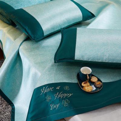 家柏饰(CORATED)夏季凉席1.8m床席子冰丝凉席1.5空调软席三件套可水洗可折叠1.2米