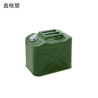 鑫格慧 加厚铁油桶汽油桶备用油箱 20L方形铝盖 个