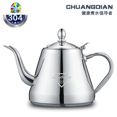 食品级304不锈钢水壶电磁炉茶具烧水壶泡茶煮水壶加厚平底壶 FENGHOU