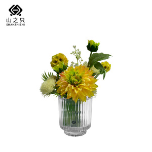 山之只 大丽花主题仿真桌花 MZ0362 个