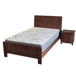 亿铁(YI TIE)实木床/床垫/床头柜套装