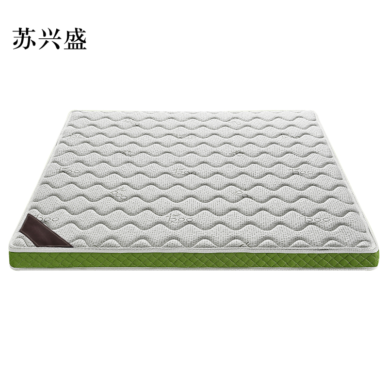 苏兴盛椰棕床垫家用棕垫12cm竹纤维(0胶水天然椰棕+软硬两用+全拆洗)1000mm*2000mm