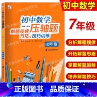 数学 [正版]初中数学压轴题解题规律方法与技巧训练 7年级/七年级巧妙探索数轴上的动点问题阅读探究新定义压轴题 上海社会