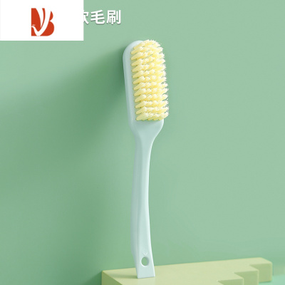 三维工匠鞋刷软毛不伤鞋长柄专用刷子多板刷家用衣服清洁器塑料衣刷