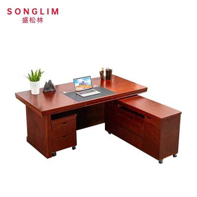 盛松林 办公桌 1800*900*760[含大小柜] 张