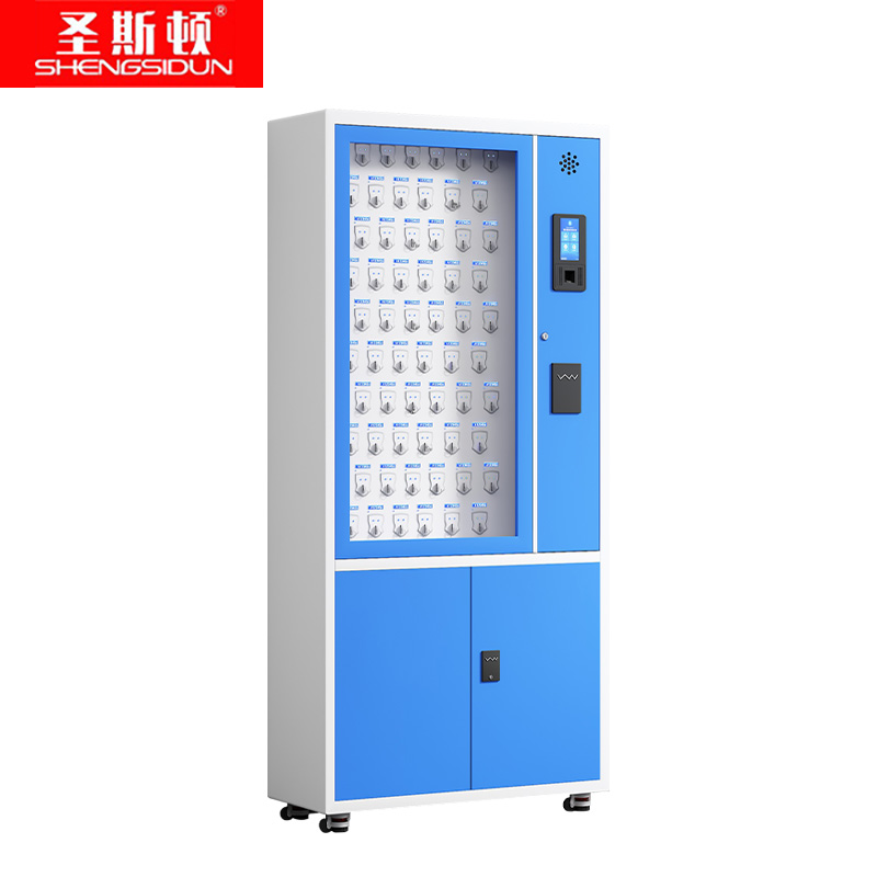 圣斯顿 智能钥匙管理柜60位 S-Y15231H 900*350*1800mm 蓝+白 台