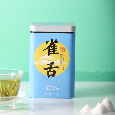 2025新茶峨眉雪芽 雀舌100克 绿茶茶叶春茶自饮罐装四川