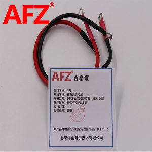 AFZ蓄电池连接线6平方长度30CM(1根红黑可选)