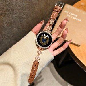 适用华为gt6表带gt5女款watch5新款皮质gt4金属WATCH4/3智能运动GT5pro手表男女春夏季