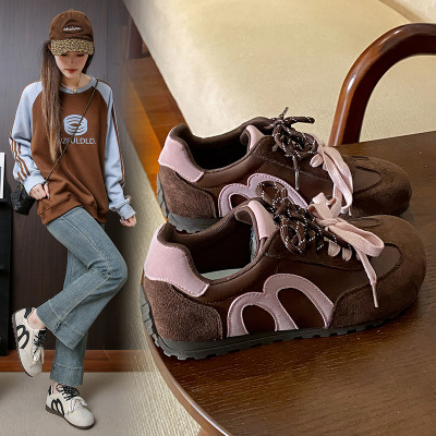 秋季新款韩版透气阿甘鞋女ins学生休闲鞋女德训跑步女鞋