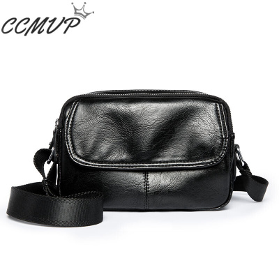 CCMVP品牌自营质量保证-CCMVP夏季新款韩版青少年休闲斜跨包PU防水简约百搭单肩包小挎包潮包