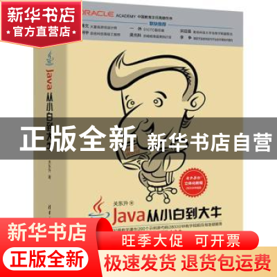 正版 Java从小白到大牛 关东升著 清华大学出版社 9787302491361