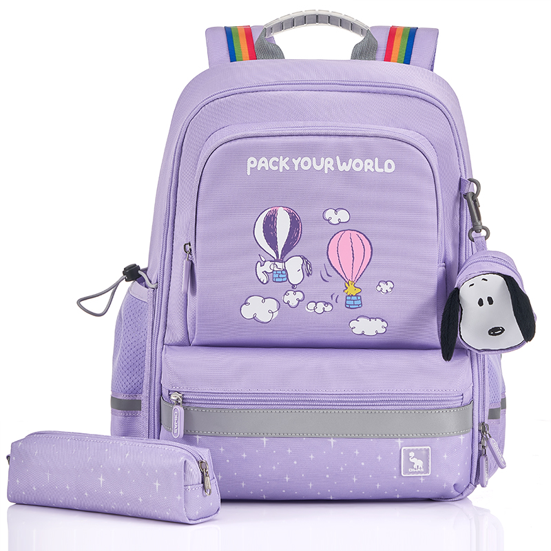 爱华仕OIWAS儿童卡通双肩包织物材质时尚实用设计安全舒适