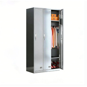 鑫睿辉 不锈钢三门更衣柜 1800*900*420mm 台