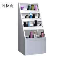 阿拉贡201不锈钢员工车间多格茶杯放置收纳柜20位水杯架1250*550*490