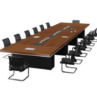 心业3.2米会议桌椅XYHYZY32一桌十椅 此产品单件不出售批量请联系客服