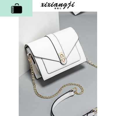 夏季网红小包包女包2020上新款潮韩版链条百搭单肩斜挎包时尚简约NEW LAKE女斜挎包