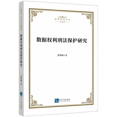 [N]数据权利刑法保护研究/法学研究文丛-9787513085793