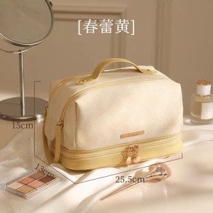 化妆包收纳袋女新款便携式洗漱化妆品大容量出差旅行高端包包1085